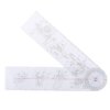 Buy 0- 360 Degree Goniometer Angle Medical Spinal Angle Ruler Angle Inclinometer Ruler Protractor Angle finder Measuring Tool online shopping cheap