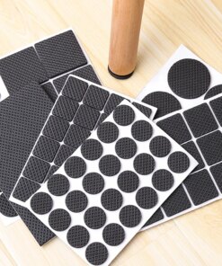 1-24PCS Thickening Self Adhesive Furniture Leg Feet Rug Felt Pads Anti Slip Mat Bumper Damper For Chair Table Protector Hardware
