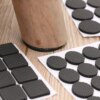 Buy 1-24Pcs Thickening Self-adhesive Furniture Leg Feet Pads Bumper Chair Rug Felt Anti-slip Anti Rub Mat Bumper Floor Protector online shopping cheap