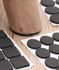 1-24Pcs Thickening Self-adhesive Furniture Leg Feet Pads Bumper Chair Rug Felt Anti-slip Anti Rub Mat Bumper Floor Protector