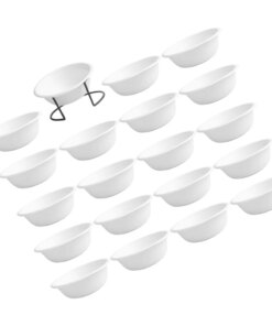 1 Set Disposable Dog Bowls Small Pet Feeding Bowls Dog Dishes Puppy Cat Food Dish for Small Dogs