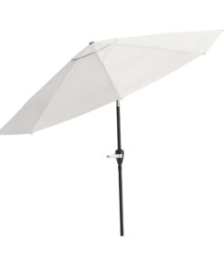 10-ft. Aluminum Patio Umbrella with Auto Tilt