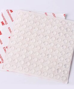 Buy 100Pcs Damper Pads Self Adhesive Round Silicone Rubber Bumper Anti Slip Shock Absorber Feet Clear Pads for Plaster Cement Crafts online shopping cheap