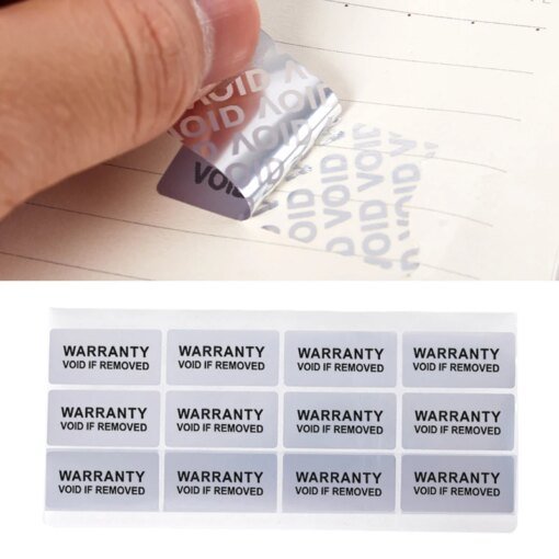 Buy 100pcs Warranty Protection Sticker (40mm*20mm) Tamper Proof Void Label Stickers online shopping cheap
