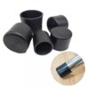 Buy 10Pc Round Chair Leg Caps Silicone Rubber Furniture Feet Pads Non-Slip Covers Floor Protectors Pads Non-slip Table Covers Bottom online shopping cheap