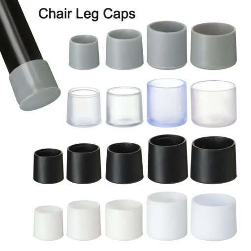 Buy 10pcs Rubber Feet Protector Pads Plastic Pipe Cover Furniture Table Chair Covers Hole Plugs Dust Cover Furniture Leveling Feet online shopping cheap