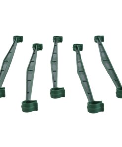 12Pcs Plant Support Stake Garden Plant Rack Climbing Vine Rack Arms Cage Expandable Potted Frame Connectors Plant Stakes