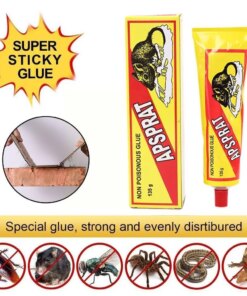 135g Tube Sticky Mouse Mice Rat Glue Ready to Use Strong Self-Adhesive Glue Common Household Pests Catch Trap Insect Catcher