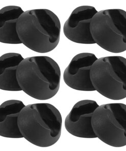 16Pcs Table Feet Covers Non-Skid Chair Feet Caps Hairpin Chair Foot Pads Non Slip Silicone Hairpin Foot Pad