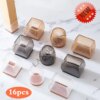 Buy 16pcs Upgraded silicone chair legs floor protectors Non-Slip Feet Pads For furniture Table Legs Sock Cover Felt Floor Protection online shopping cheap
