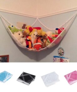 1PC 4 Colors S/M/L Cute Children Bedroom Toys Hammock Net Stuffed Animals Toys Hammock Net Organize Storage Mesh Holder