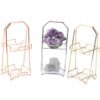 Buy 1Pc Metal Bracket Makeup Puff Rack Cosmetic Holder Blender Display Stand Alloy Drying Power Make Up Sponge Tools online shopping cheap