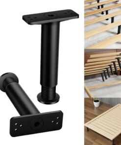 1pcs Telescopic Adjustable Bed Beam Support Foot Reinforced Plastic Furniture Leg Sofa Leg Bed Bottom Load Bearing Bracket