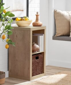 2-Cube Storage Organizer, Natural Children’s Bookshelf shelf tools storage organize shelves