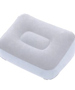 2 Pcs Chaise Longue Office Outdoor Footstool Cushion Rest Portable Travel Footrest