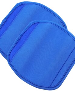 2 Pcs Suitcase Armrest Protector Neoprene Handle Grips Portable Luggage Covers Wrap Sleeves Wraps