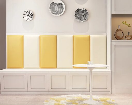 Buy 2020 2023 New anti -collision Breathable moisture -proof soft -wrapped bedside plate wall stickers decoration online shopping cheap