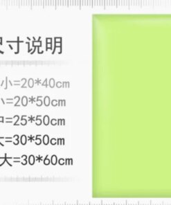 2020 anti -collision The bedside board anti -collision soft bag wall sticker decoration