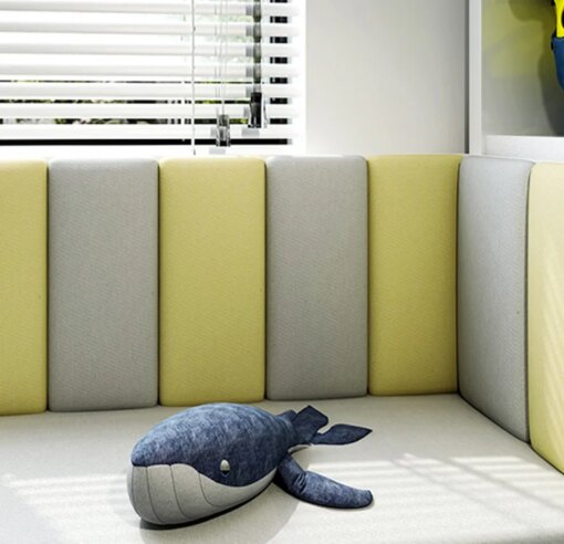 Buy 2021 Northern Europe simple bedside board soft bag self -stick wall sticker decoration online shopping cheap