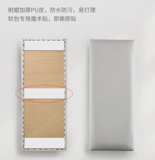 Buy 2023 spring new model bedside board anti -collision background wall decoration online shopping cheap