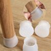 Buy 20pcs Silicone Furniture Leg Protection Cover Table Feet Pad Floor Protector For Chair Floor Protection Anti-slip online shopping cheap