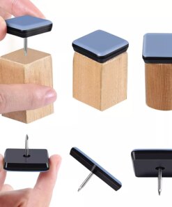 20pcs Table Chair Leg Sliders Nail on Furniture Sliders Pads Sofa Glides Floor Protectors Furniture Accessories 16/22/25/30mm
