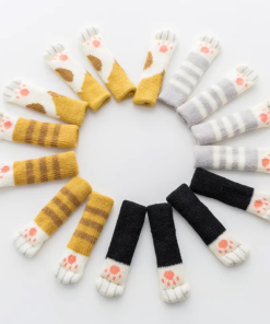 24PCS Furniture Leg Socks High Elastic Knitted Chair Socks Chair Leg Protectors for Hardwood Floors Chair Leg Feet Socks Covers