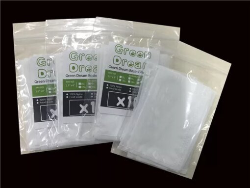 Buy 25/90/120/160 micron 2x4.5 nylon mesh rosin press tea filter bag - 50pcs online shopping cheap