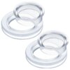 Buy 2Set Umbrella Hole Rings Umbrella Hole Ring With Cap Sleeve Umbrella Plug Cap Sleeve Outdoor Table Hole Cover Dust Plug online shopping cheap