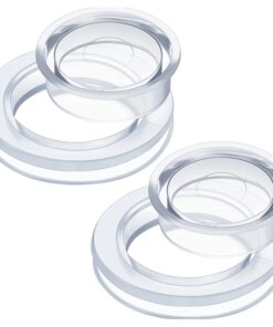 2Set Umbrella Hole Rings Umbrella Hole Ring With Cap Sleeve Umbrella Plug Cap Sleeve Outdoor Table Hole Cover Dust Plug