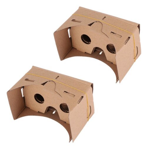 Buy 2X 6 Inch DIY 3D VR Virtual Reality Glasses Hardboard For Google Cardboard online shopping cheap