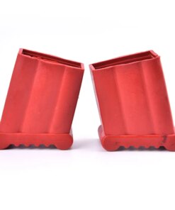 2pcs Replacement Slip Proof Step Ladder Feet Cover Rubber Foot Grip Cover Ladder non-slip cover