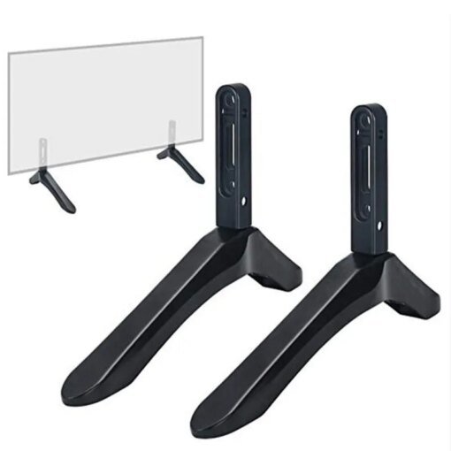 Buy 2pcs Universal TV Stand Base Mount for 32-65 Inch Samsung Vizio Sony LCD TV Television Bracket Table Holder Furniture Legs online shopping cheap