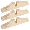 Buy 3 Pcs Wood Bracket Useful Privacy Screen Holders Room Supply Household Divider Stand Office online shopping cheap