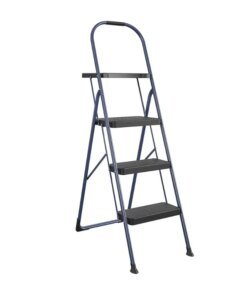 3-Step BIG Step Stool with Tray, Navy