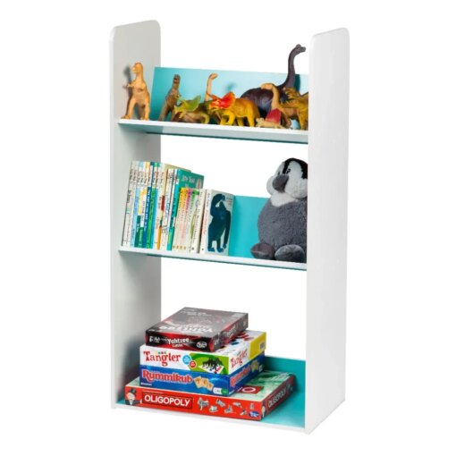 Buy 3-Tier Kid's Tilted Book Rack Shelving Unit