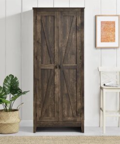 31.5″ Wide Storage Cabinet, Rustic armarios de dormitorio ，Living Room Cabinet, wardrobe