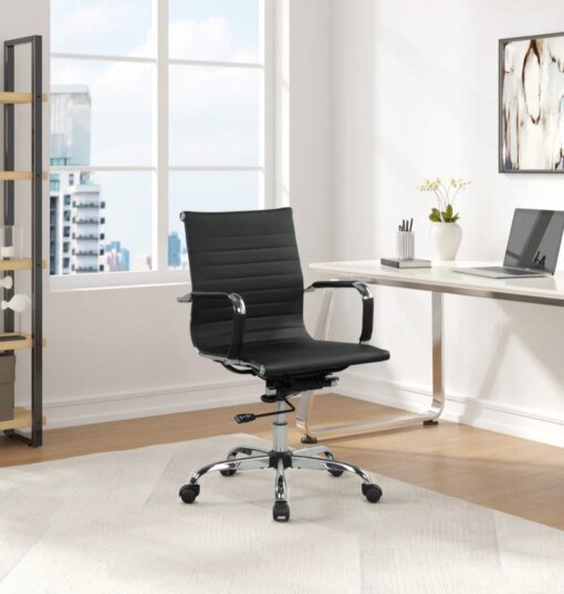 Buy 37.5 In Manager's Conference Office Chair with Adjustable Height & Swivel