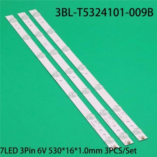 Buy 3PCS New TV Illumination Bars 3BL-T5324101-009B 1027342570 Backlight Strip For CCE LT28G LT29D LT29G Bands Rulers Array Planks online shopping cheap
