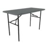 4-Foot Folding Table (Essential) Gray 80694 Ultralight Hiking Climbing Picnic Folding Tables 4-Foot Folding Table (Essential) Gray 80694 Ultralight Hiking Climbing Picnic Folding Tables