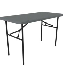 4-Foot Folding Table (Essential) Gray 80694 Ultralight Hiking Climbing Picnic Folding Tables