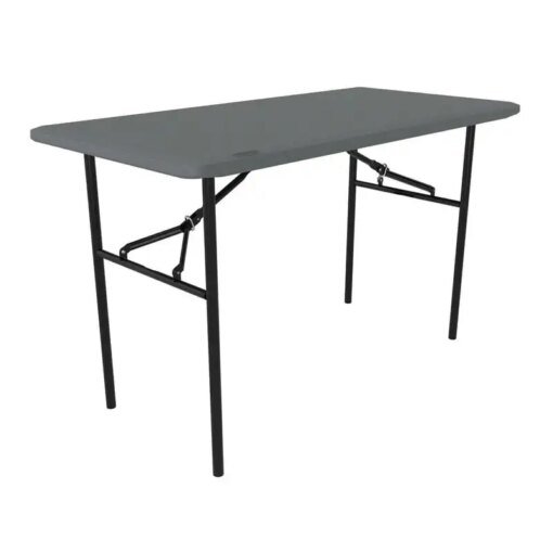 Buy 4-Foot Folding Table (Essential) Gray 80694 Ultralight Hiking Climbing Picnic Folding Tables online shopping cheap