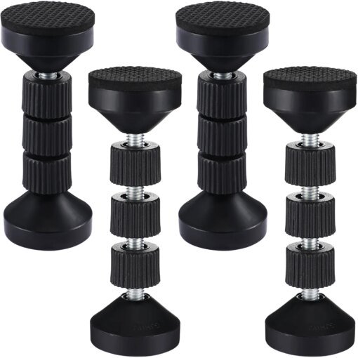 Buy 4 Pcs Adjustable Threaded Headboard Stoppers Bedside Headboard Stoppers Support Headboard Stabilizer Anti-Shake Tools Frame online shopping cheap