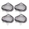 Buy 4 Pcs Black Mesh Cover For Rain Barrel - Rain Barrel Net Cover With Drawstring For Preventing Fallen Leaves And Small Objects online shopping cheap