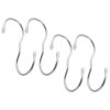 Buy 4 Pcs Hooks Hanging Coats Purses Handbag Hangers Hat Clothes Stainless Closet Rod online shopping cheap
