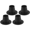 4 Pcs The Gift Desktop Candlestick Wedding Tabletop Stand Holder Metal Holders Taper