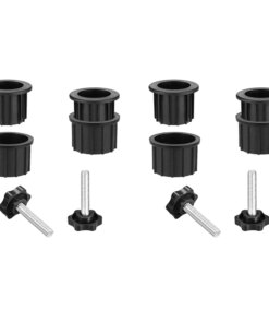 4 Sets Outdoor Patio Umbrella Base Stand Replacement Parts Umbrella Base Bracket Hole Ring Plug Cover And Cap