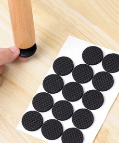 48PCS Thickening Self Adhesive Furniture Leg Feet Rug Felt Pads Anti Slip Mat Bumper Damper for Chair Table Protector Hardware
