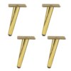 Buy 4Pcs Iron Oblique Support Sofa Legs Light Luxury Furniture Legs Replacement Metal Cabinet Feet Smooth and Easy to Clean Dropship online shopping cheap