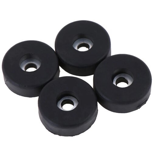 Buy 4Pcs Plastic Bumpers Embedded Washer Feet Pad Instrument Holder 30x10mm online shopping cheap